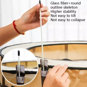 Stánek pro psy Pet Tent, extra velký 55x110 cm (růžový) TopTechnology