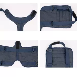 Vodítko pro starší psy s hrudním popruhem, velikost XL (tmavě modré) TopTechnology