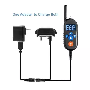 800m Elektronický tréninkový obojek s dálkovým ovládáním, UK Plug TopTechnology