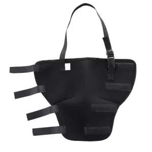 HJ19 Ochranný obvaz na zadní nohu psa pro rehabilitaci po operaci, velikost M (černý pravý zadní) TopTechnology