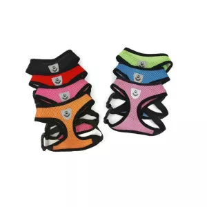 Hrudní popruh pro psy a kočky, prodyšný, velikost M (Růžová) TopTechnology