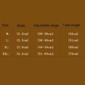 Kožený obojek pro psy velké velikosti, černý, 2,5 * 51 cm TopTechnology