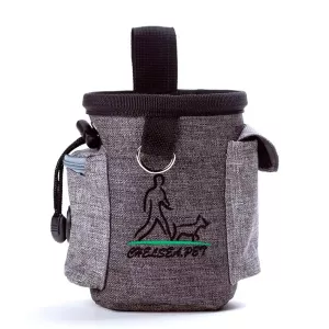 Pet Training Waist Bag Outdoor Multifunctional Snack Bag Pet Supplies (Šedá) TopTechnology
