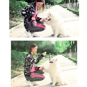 Pet Training Waist Bag Outdoor Multifunctional Snack Bag Pet Supplies (Šedá) TopTechnology