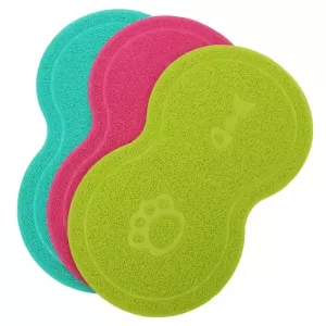 Podložka pro kočičí záchod Lovely PVC, proti skluzu, růžová (osmihranná) TopTechnology