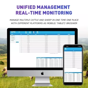 V55 30000mAh Multifunkční vodotěsný sledovač hospodářských zvířat TopTechnology