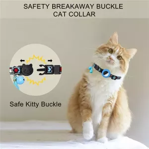 Barevný zvonkový střapec pro pet collar s Airtag trackerem (zelený)