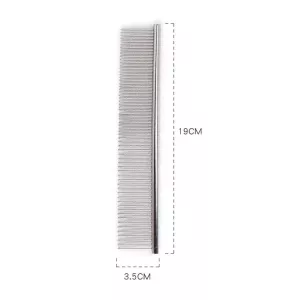 Pet Beauty Comb - Hřeben pro domácí mazlíčky s dvojitou hustotou | 19 cm