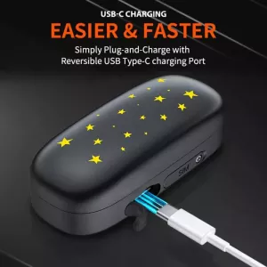 RF-V53 IP67 Vodotěsný GPS Obojek pro Domácí Zvířata - Černý
