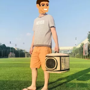 EVA Skládací Přenosná Taška pro Mazlíčky (Šedá)