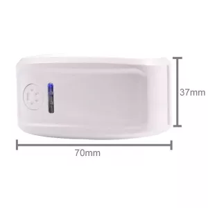 KH-909 Univerzální voděodolný GPS tracker pro domácí mazlíčky, děti a seniory (Bílý + Černý)