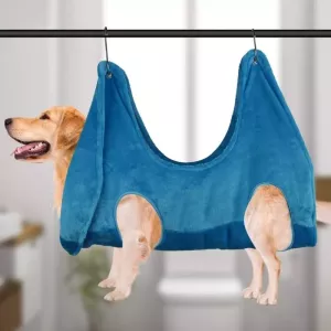 Houpací síť pro kočky a psy, modrá - 30 cm