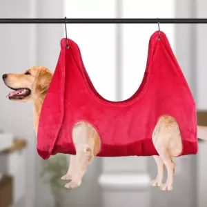 Houpací Síť pro Kočky a Psy - Střední 30cm (Červená)