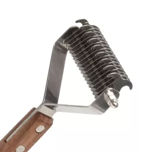Hřeben pro údržbu a grooming domácích zvířat Walnut Pet - velký