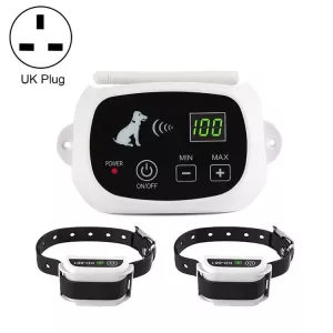 KD-661 Bezdrátový Elektronický Plot pro Psy, Šokový Hlava pro Dva Psy (UK Plug)