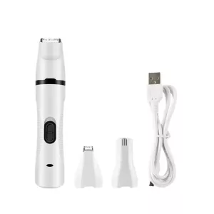 Pet USB Elektrický Stříhací Strojek pro Psy - Úprava Vlny a Broušení Nehtů