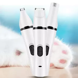 Pet USB Elektrický Stříhací Strojek pro Psy - Úprava Vlny a Broušení Nehtů