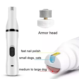 Pet USB Elektrický Stříhací Strojek pro Psy - Úprava Vlny a Broušení Nehtů