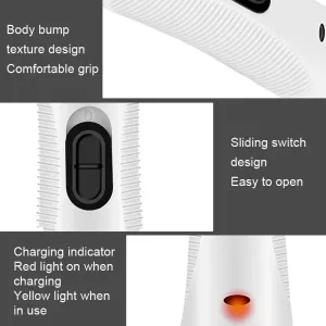 Pet USB Elektrický Stříhací Strojek pro Psy - Úprava Vlny a Broušení Nehtů