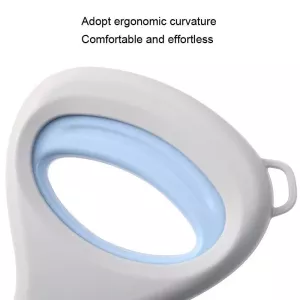 Nástroj na sbírání exkrementů pro psy s boxem na odpadkové sáčky - 70 cm modrý