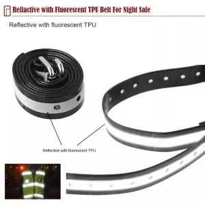 Outdoor Wireless Electronic Pet Fence Noční Reflexní Obojek, Specifikace: Jeden pro Dva (EU Zástrčka)