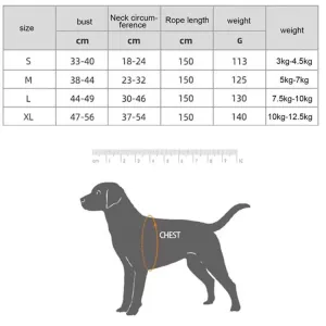 Pet Vest Harness + Traction Rope Set Reflektivní Diabetický Postroj pro Psy a Kočky, Velikost: L (Růžový)