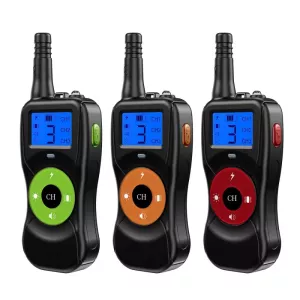 Inteligentní elektronické zařízení pro vzdálené ovládání výcviku psů - Voděodolný bark stopper pro psy, velikost: Pro dva psy (Červená)