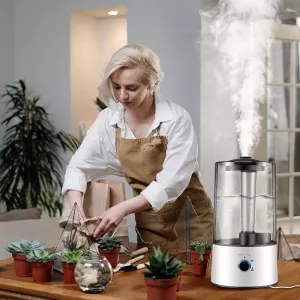 4L Reptilní zvlhčovač s trubicí - Cool Mist pro terarijní zvířata (UK Plug)