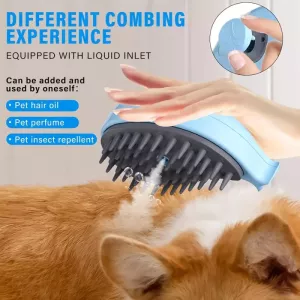 Pet Spray Steamy Brush pro kočky a psy (Velryba Růžová)