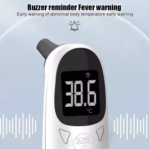 Přesný digitální teploměr pro psy a kočky ELOFS EF-07 (bílý)