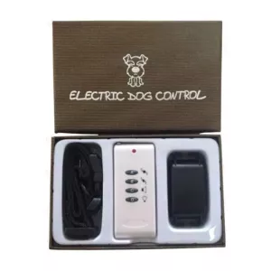 Elektronický výcvikový obojek pro psy s dálkovým ovládáním (Bílý)