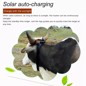 RF-V24 2G Solární GPS Tracker pro Životnost S 2G Pamětí