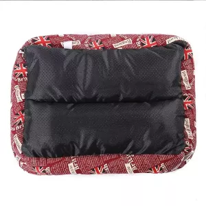 Útulný pelíšek pro psy Animal Grain Four Seasons - Velikost: M, 54×42×12 cm (černý)