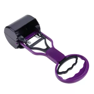Long Handle Jaw Poop Scoop na úklid psích a kočičích exkrementů (modrý)