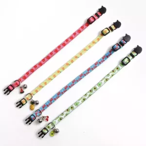 Obojek pro kočky Pet Webbing s ovocnými doplňky, ananas, 1x28 cm