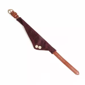 Obojek pro psy a kočky s trojúhelníkovým designem, 34 cm (šedý)