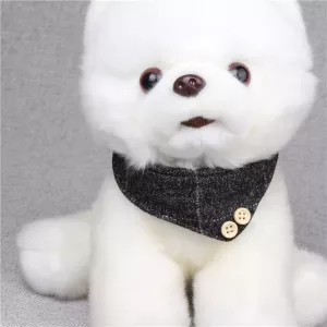 Obojek pro psy a kočky s trojúhelníkovým designem, 34 cm (šedý)