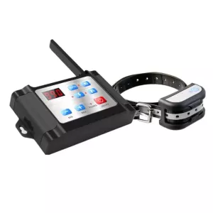 Bezdrátový venkovní elektronický plot pro psy s reflexním obojkem - UK zásuvka