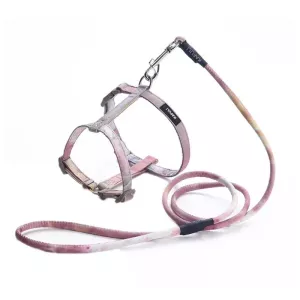 KAFULI Pet Adjustable I-Shape Harness Leash M (Algae Yellow)
