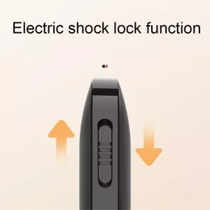 Inteligentní vodotěsný obojek s elektrickým šokem pro školení psů, velikost: pro dva psy (bílý)