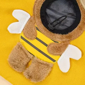 Pet Out Bag Crossbody Tote pro kočky a malé psy - Rozšiřitelná taška, vel. L (Modrý podklad s bílým králíkem)