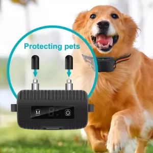 Anti-Barking Dog Collar s Dálkovým Ovládáním - Ovládání Štěkání (Černý)