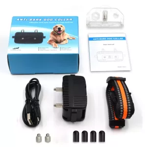 Anti-Barking Dog Collar s Dálkovým Ovládáním - Ovládání Štěkání (Černý)
