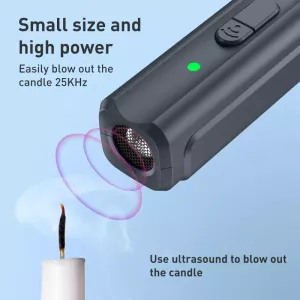 N11 Ultrazvukový odpuzovač psů s UV flashlight (černý)