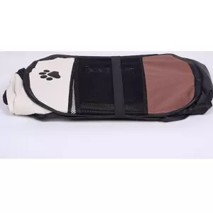 Voděodolný psí stan Fashion z Oxford látky – skládací, octagonální, venkovní, velikost M, 91 x 91 x 58 cm (modrý)