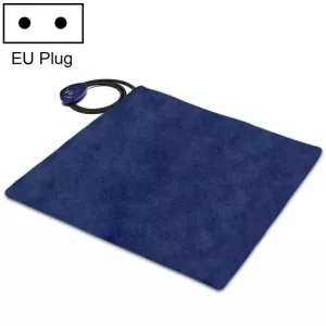 Podložka pro domácí zvířata 50x50cm - Modrá 12V Multifunkční Elektrická Teplá Podložka (EU Zástrčka)