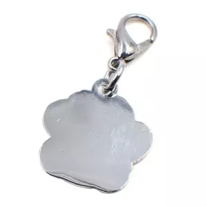 10 PCS Emailové Přívěsky pro Kočky a Psy - Bear Paw Prints (Růžové)