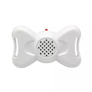 Automatický obojek pro psy s ovládáním hlasem - trenažér (bílý)