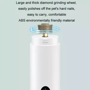 Pet Fully Automatic Nail Grinder With LED Light (2nd Generation Blue)