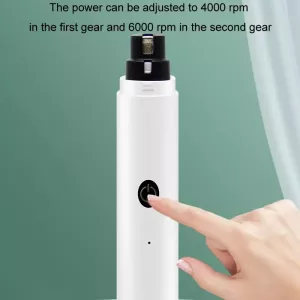 Pet Fully Automatic Nail Grinder With LED Light (2nd Generation Blue)